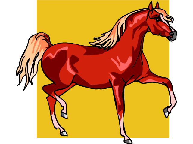 Horses clip art