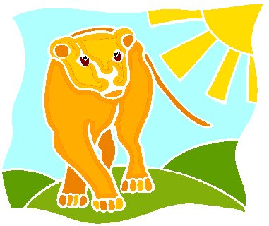 Lions clip art