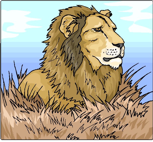 Lions clip art