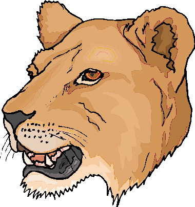 Lions clip art