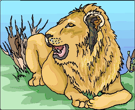 Lions clip art