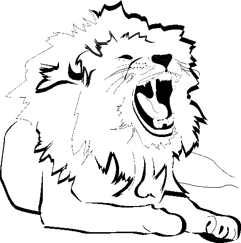 Lions clip art