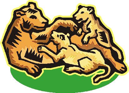 Lions clip art