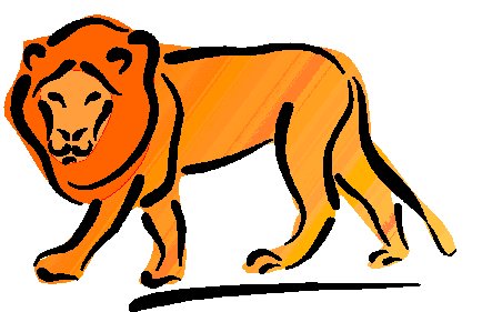 Lions clip art