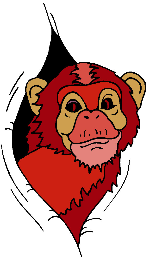 Monkeys clip art