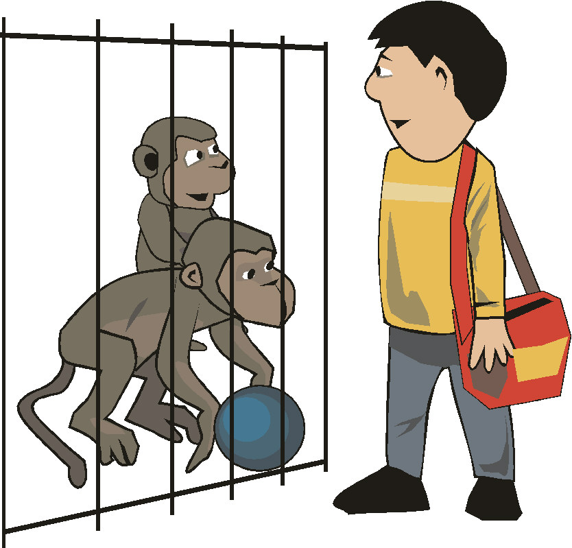 Monkeys clip art