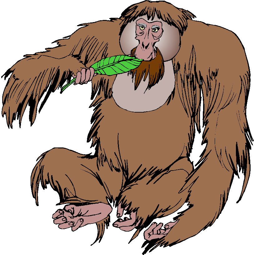 Monkeys clip art