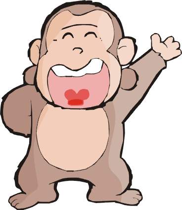 Monkeys clip art