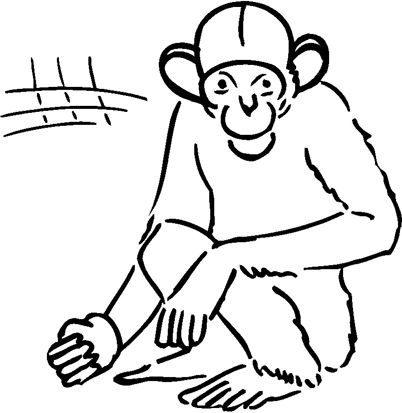 Monkeys clip art