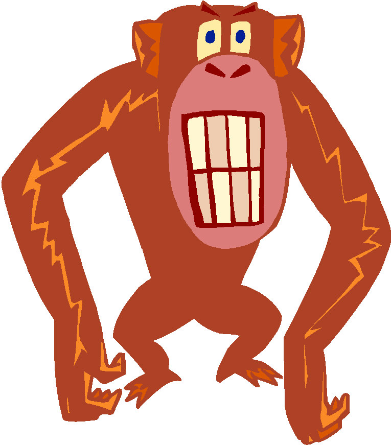 Monkeys clip art