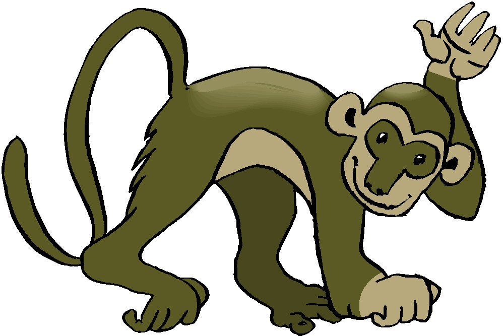 Monkeys clip art