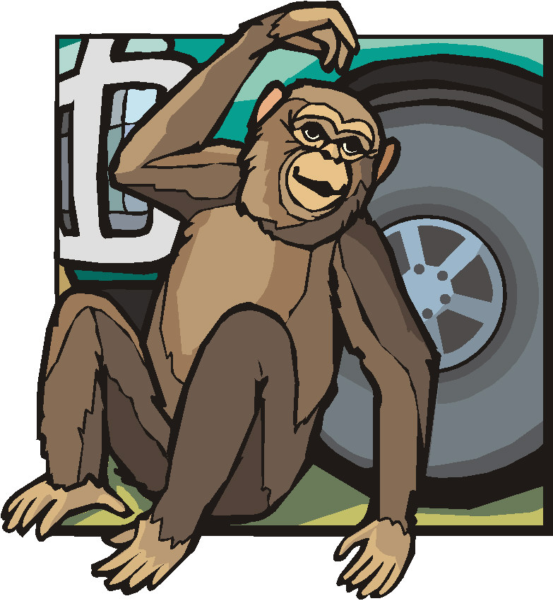 Monkeys clip art