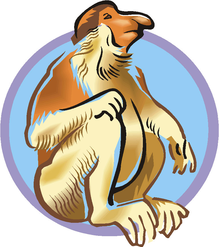 Monkeys clip art