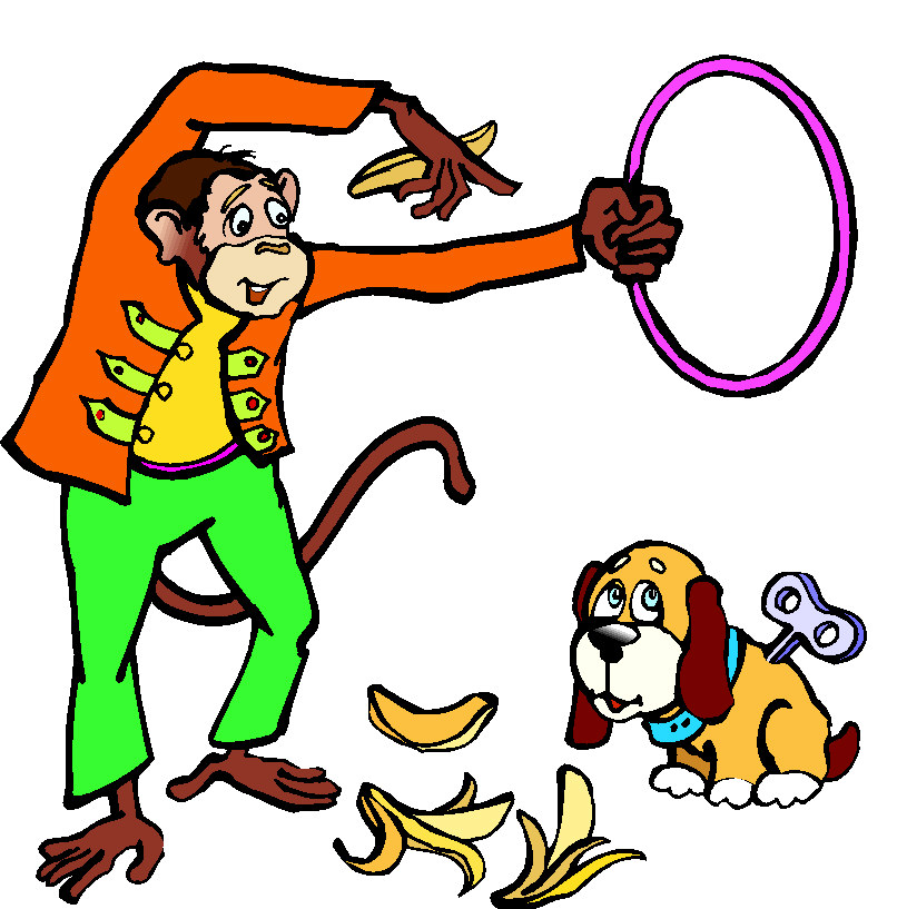 Monkeys clip art
