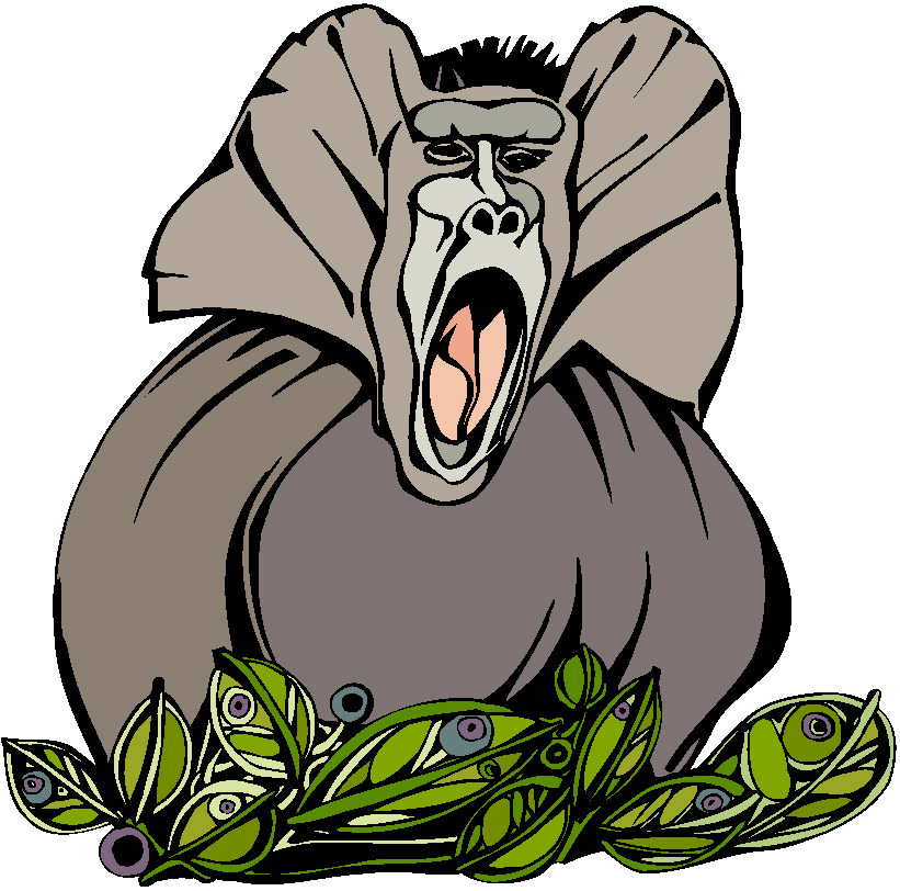 Monkeys clip art