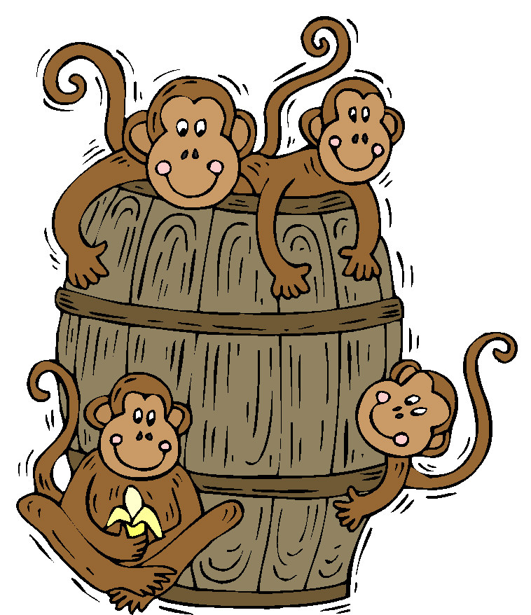 Monkeys clip art