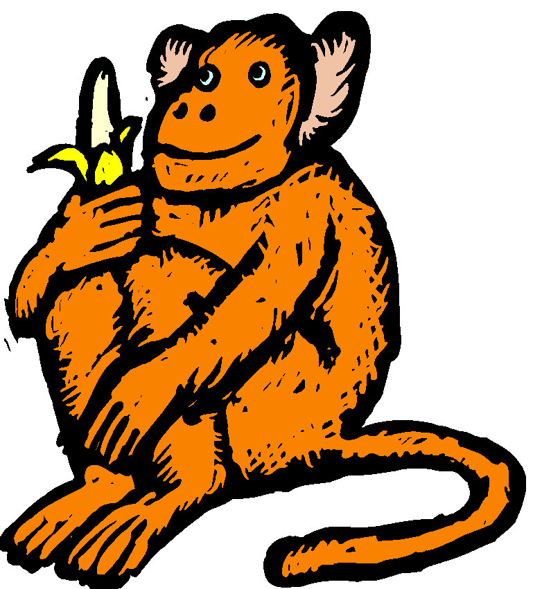 Monkeys clip art