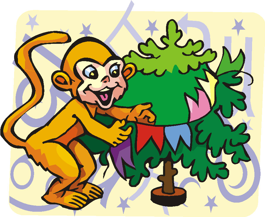 Monkeys clip art