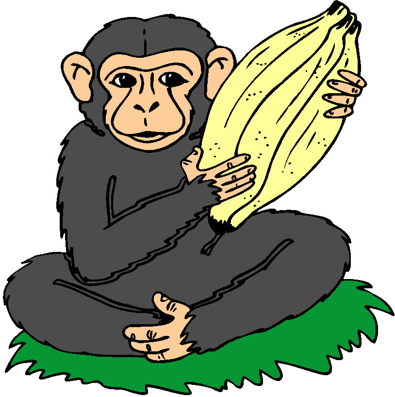 Monkeys clip art