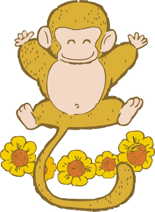 Monkeys clip art