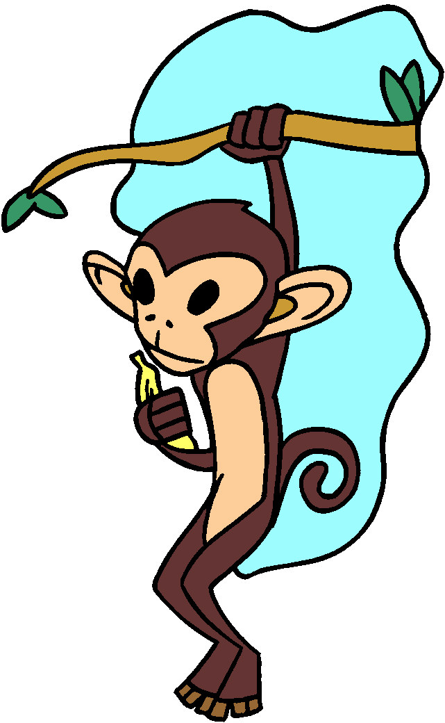 Monkeys clip art