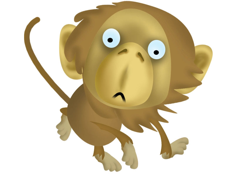 Monkeys clip art