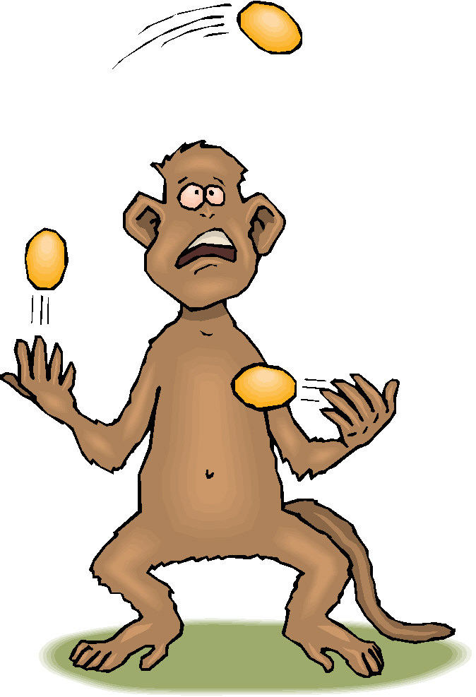 Monkeys clip art