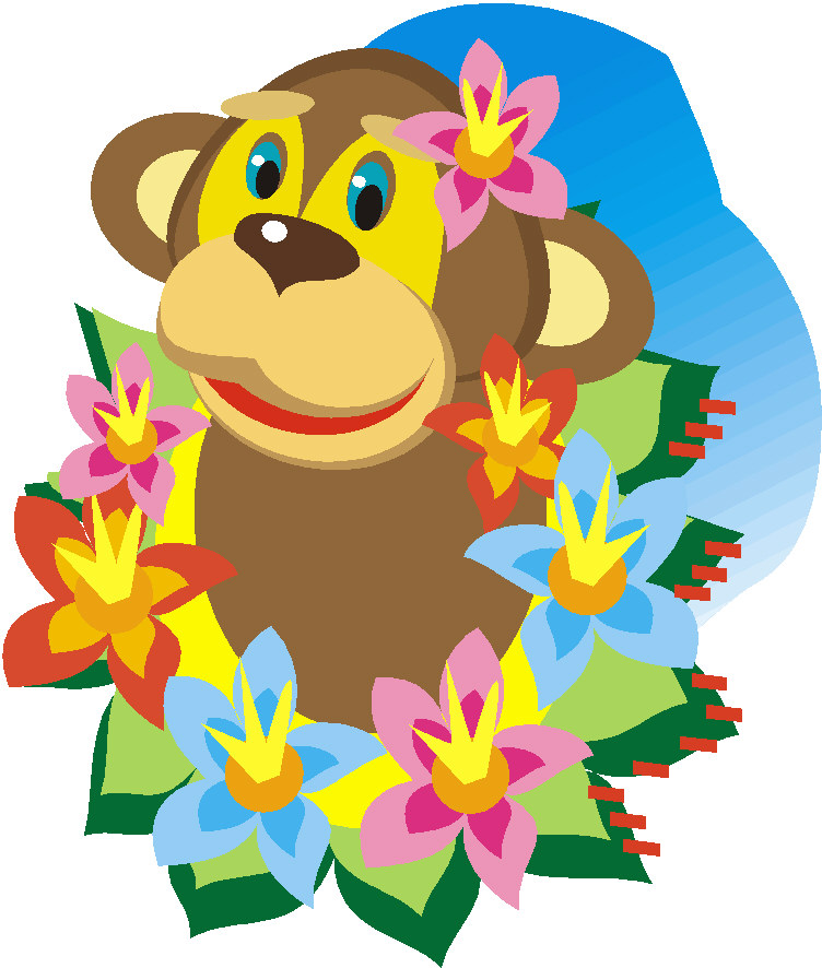 Monkeys clip art