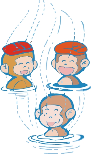 Monkeys clip art