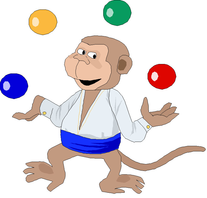 Monkeys clip art