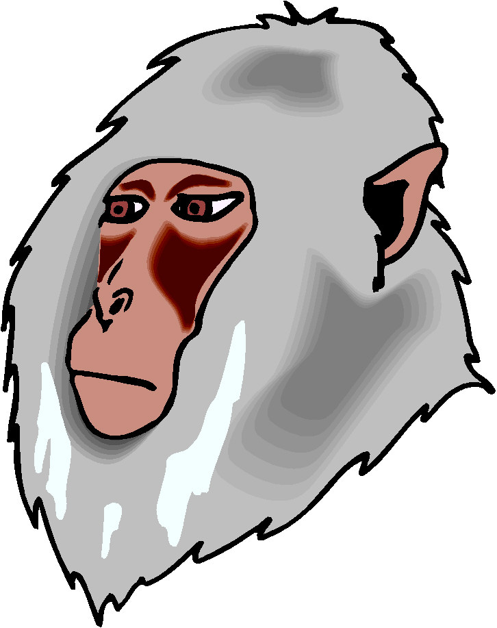 Monkeys clip art