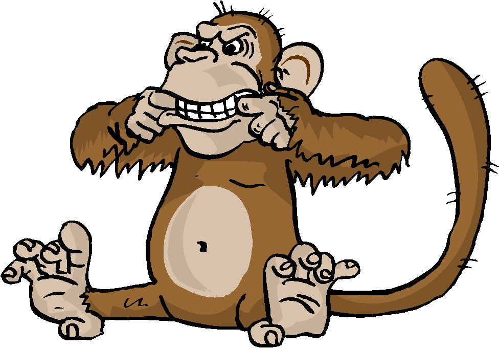 Monkeys clip art