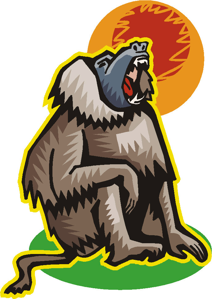 Monkeys clip art