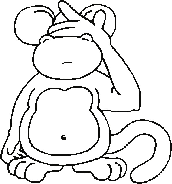 Monkeys clip art