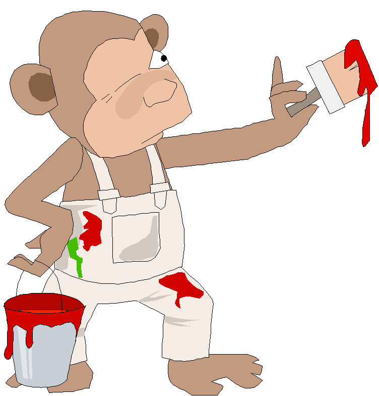 Monkeys clip art