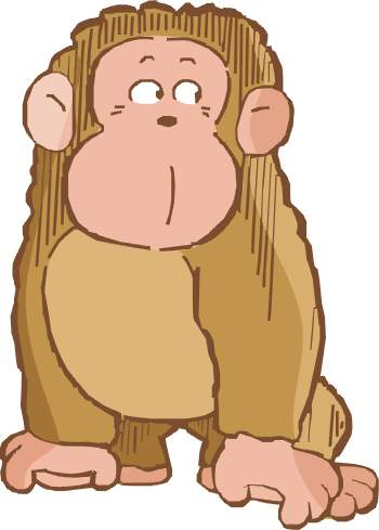 Monkeys clip art