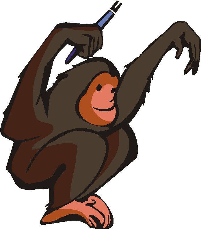 Monkeys clip art