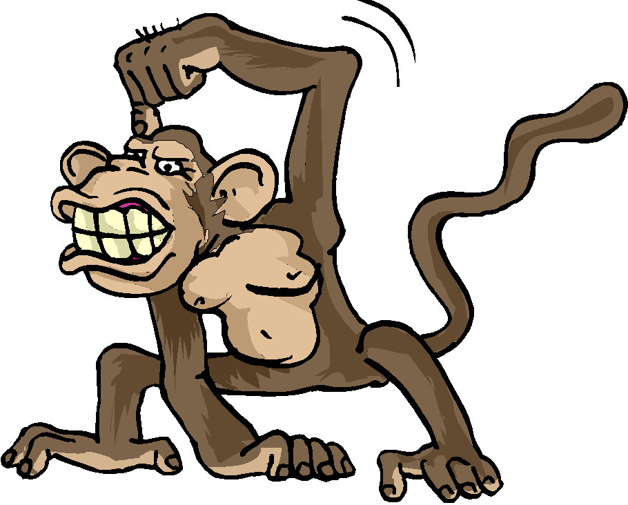 Monkeys clip art