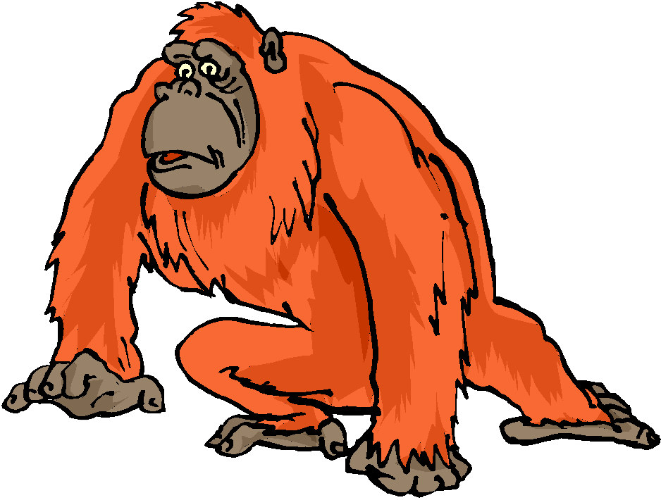 Monkeys clip art