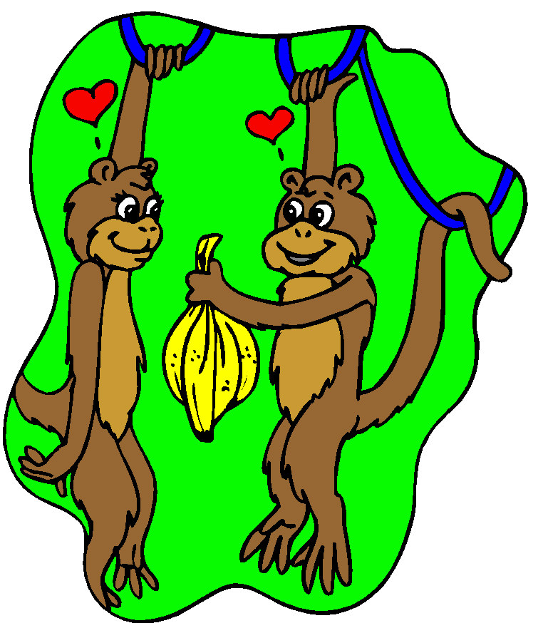 Monkeys clip art