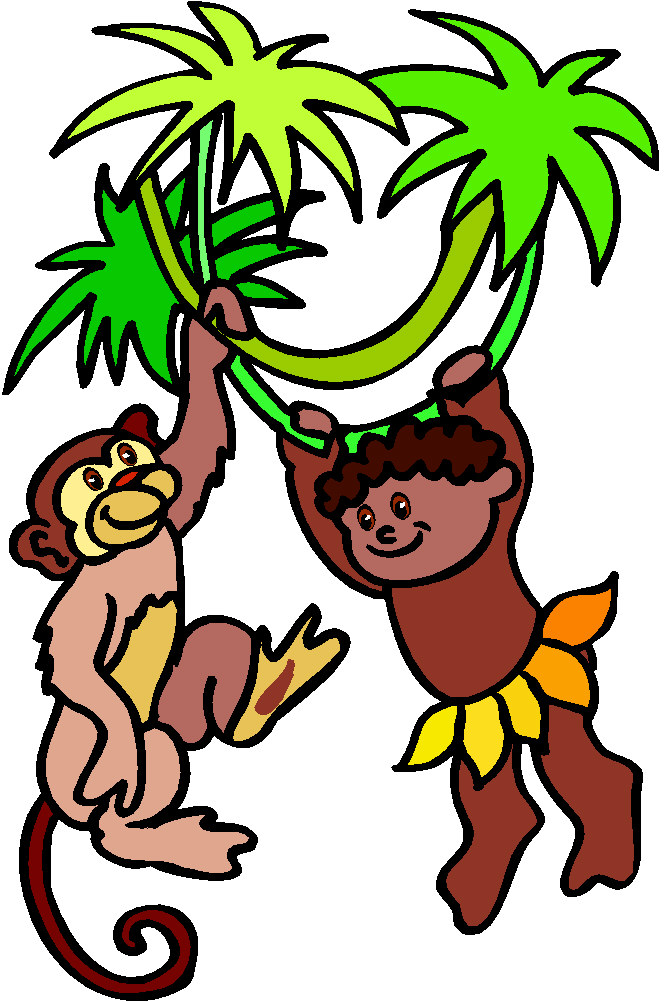 Monkeys clip art