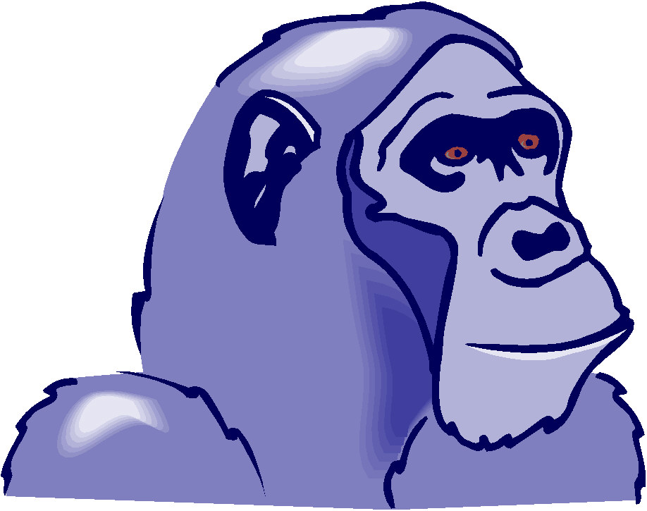 Monkeys clip art