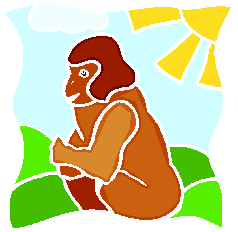 Monkeys clip art