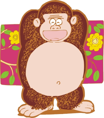 Monkeys clip art