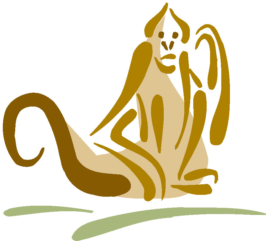 Monkeys clip art