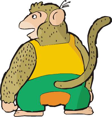 Monkeys clip art