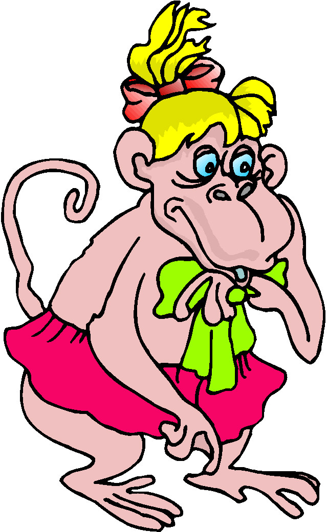 Monkeys clip art