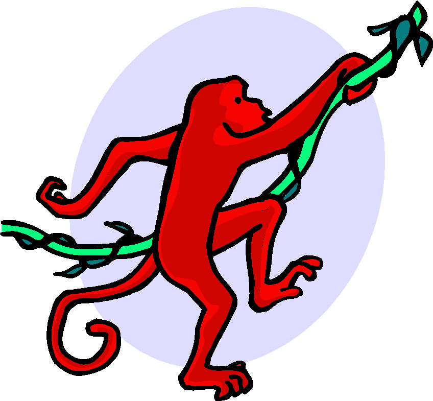 Monkeys clip art