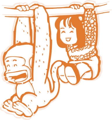 Monkeys clip art