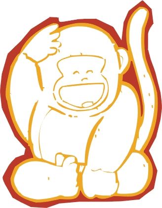 Monkeys clip art